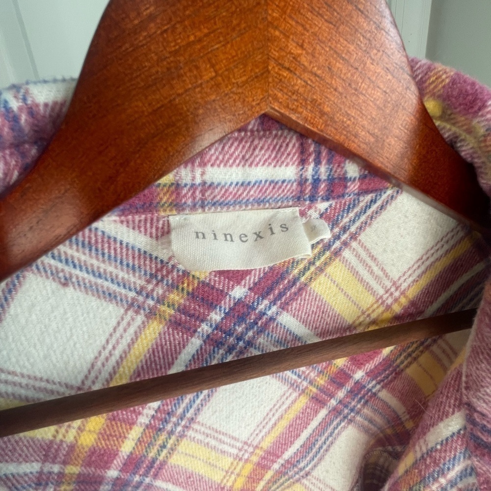 Ninexis Flannel Plaid Jacket. Size 3XL. Excellent condition. - Picture 4 of 11